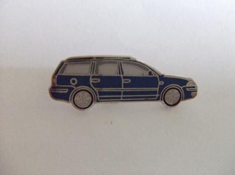 Volkswagen Passat station blauw model